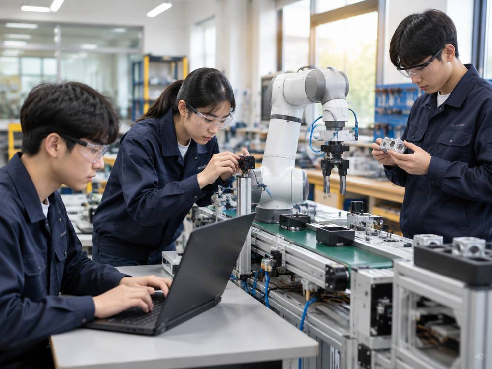 특성화고 · 마이스터고 · 산업 현장의 문제를 실습실로 가져옵니다